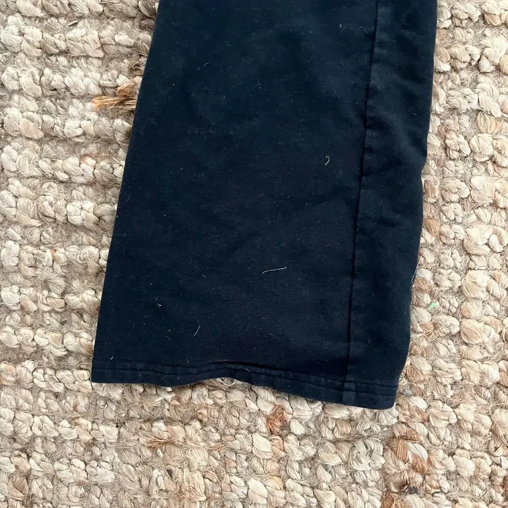 Alo Yoga Black Flare Leggings Pants Drawstring Women’s Small Estimated 30